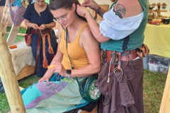 Lissy und Lili bei der Arbeit