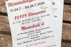Die Flyer vom Markt
