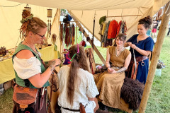 Lissy und Lili bei der Arbeit