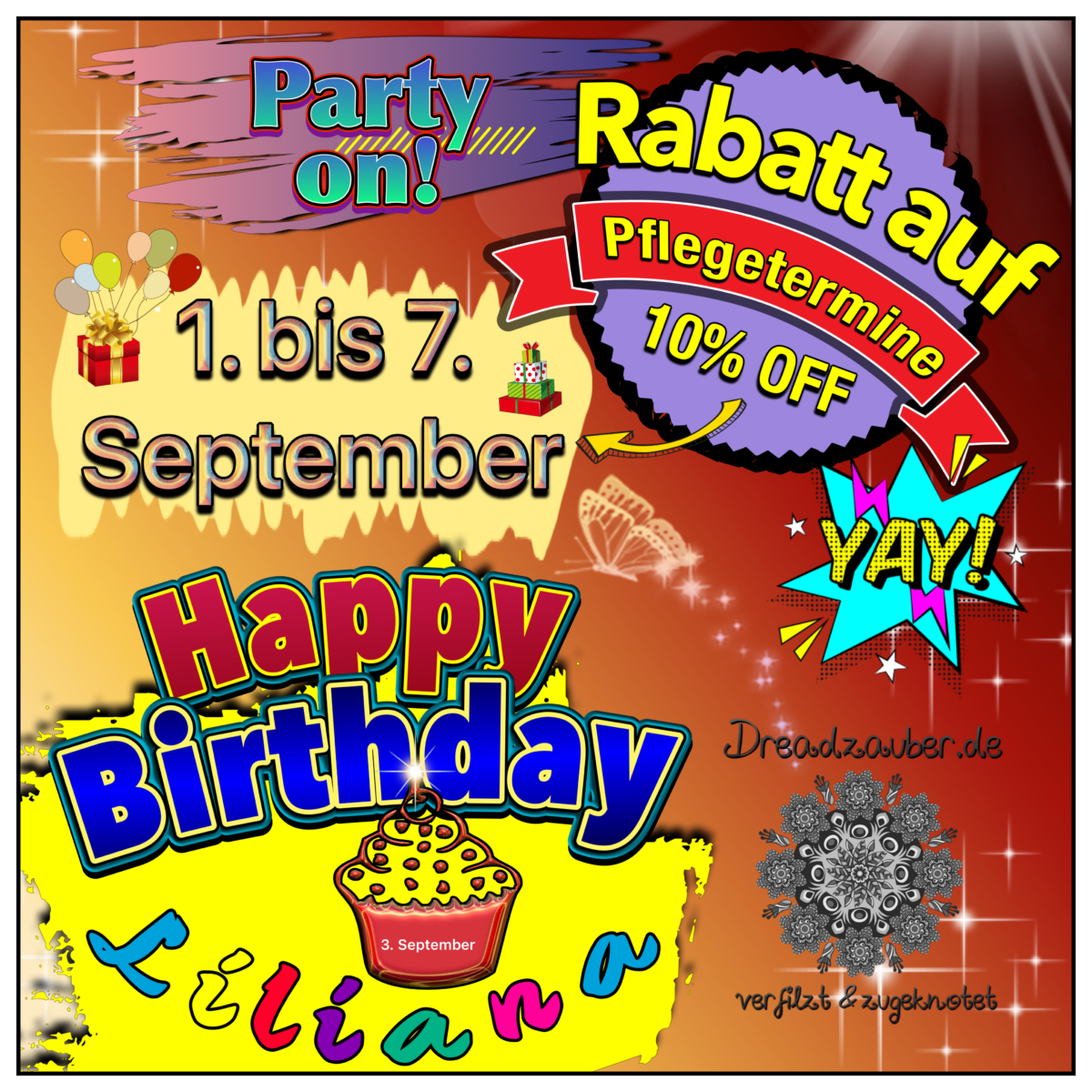 Liliana feiert Geburtstag